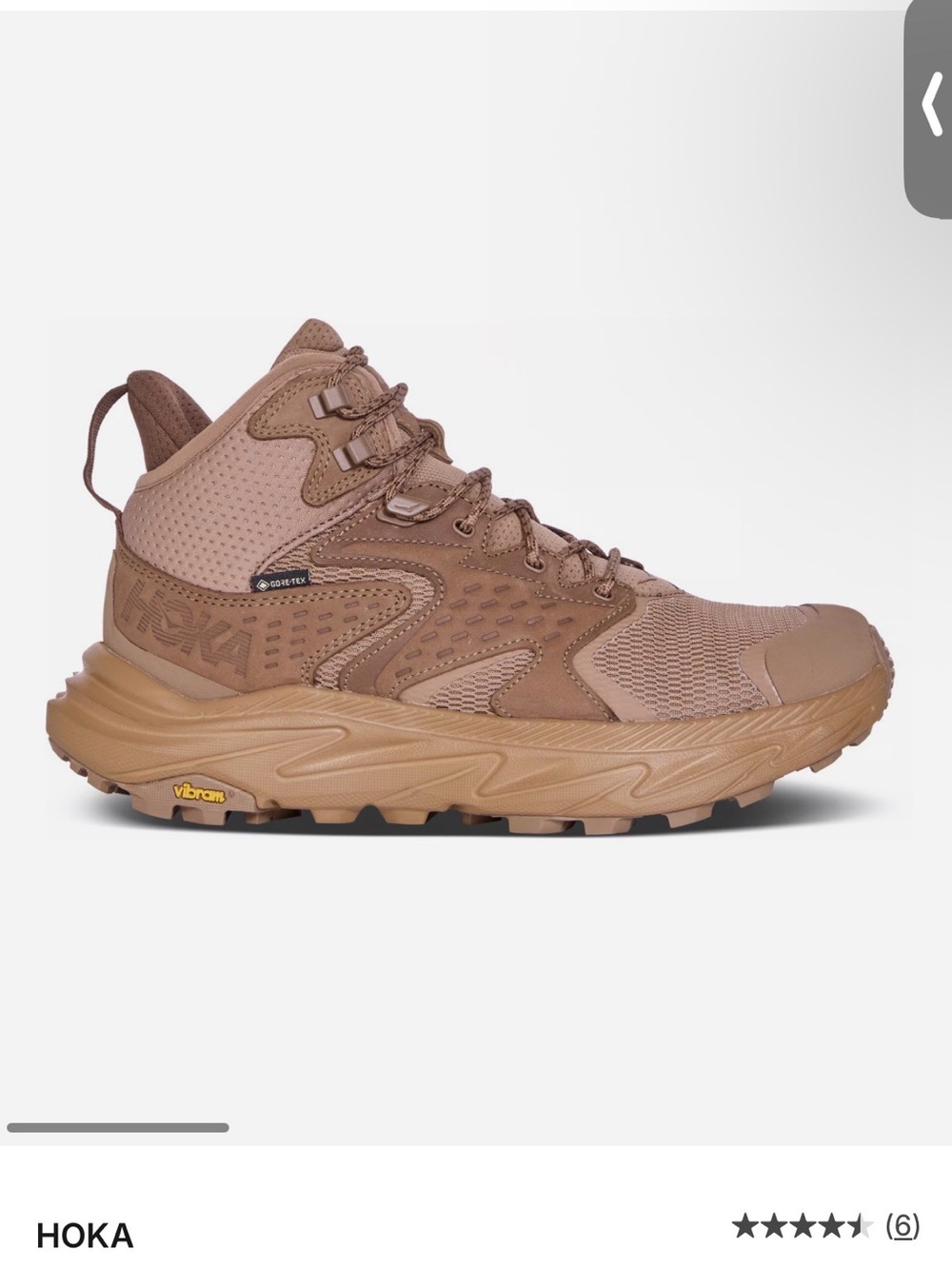 HOKA Anacapa Women's Brown Hiking Shoes US 8